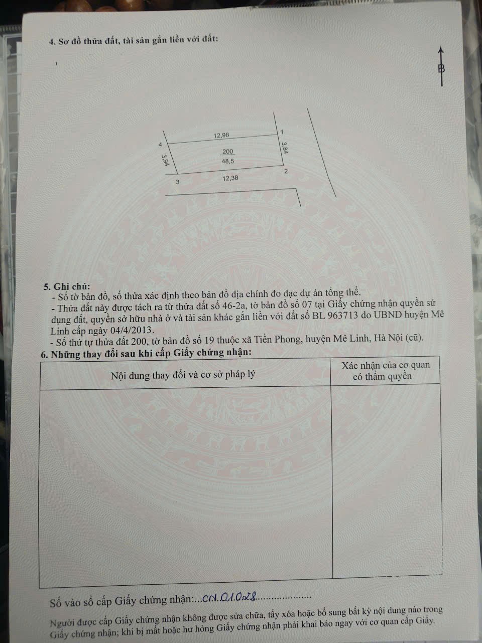 Bán nhà 3 tầng lô góc 2 mặt tiền – trục chính thôn Do Thượng, Tiền Phong.