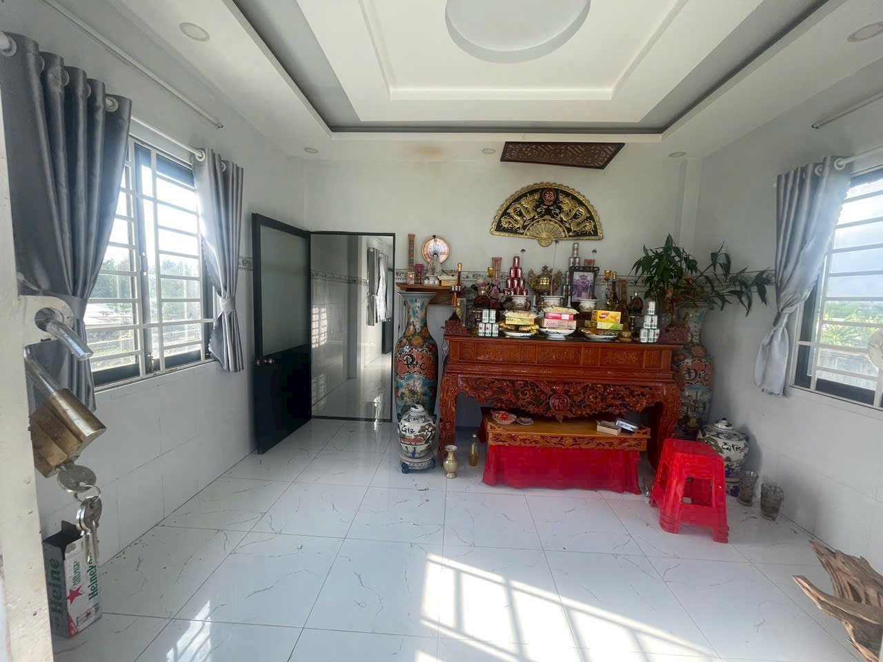 Bán biệt thự góc 2 mt xã Long Cang, Cần Đước 1 lầu 3pn 2wc dt 251m2 giá 5,2 tỷ 4