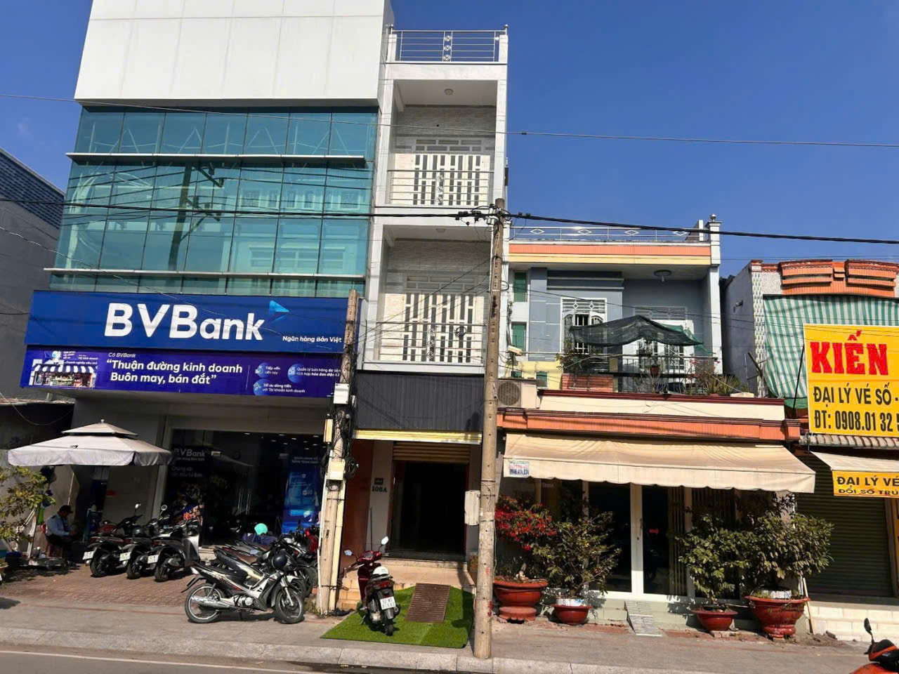 Bán nhà mt kinh doanh Nguyễn Hữu Thọ, thị trấn Bến Lức dt 56,7m2 3 lầu 4pn, 3wc giá 5,45 tỷ 4