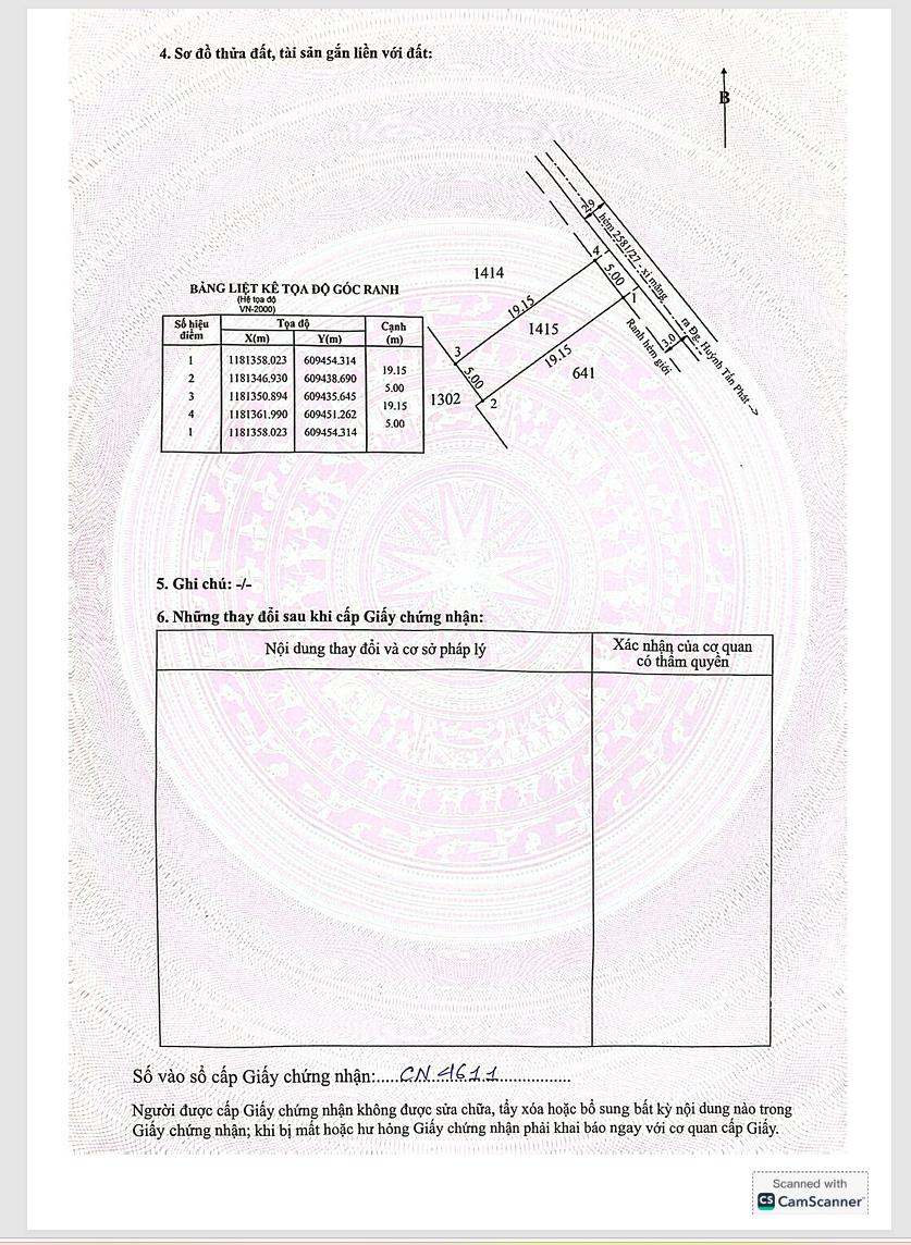 Kẹt tiền giảm sâu còn 4 TỶ - diện tích 5x20-KDC Anh Tuấn Riverside 4
