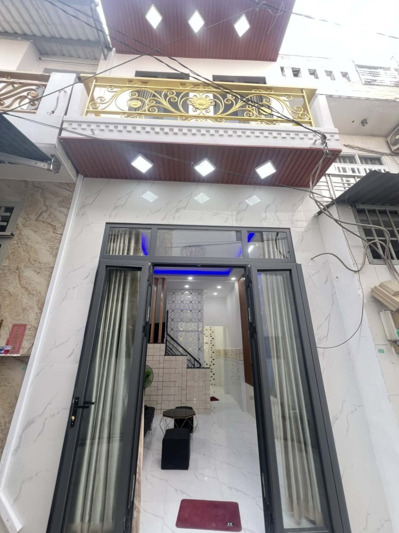 GIÁP CHỢ BÌNH TRỊ ĐÔNG 27M2 2 TẦNG SHR HOÀN CÔNG ĐỦ KO QH CHỈ 3.45 TỶ