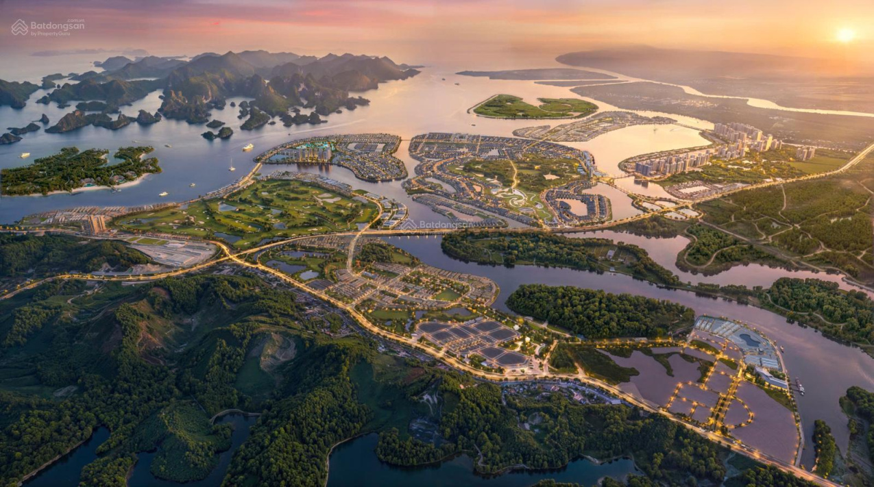 Bán biệt thự song lập Vinhomes Global Gate Hạ Long, view quan kỳ quan thế giới. DT 162m², mặt tiền 3