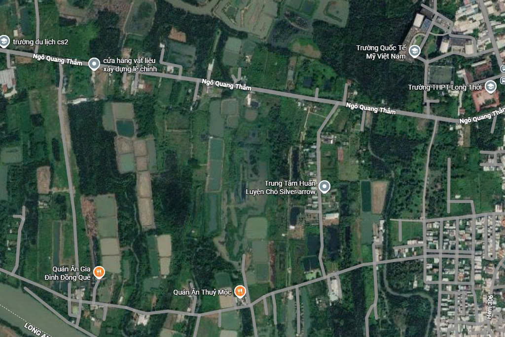 Cần bán Đất đường Ngô Quang Thắm, Xã Long Thới, Diện tích cần 41000m², Giá Thương lượng