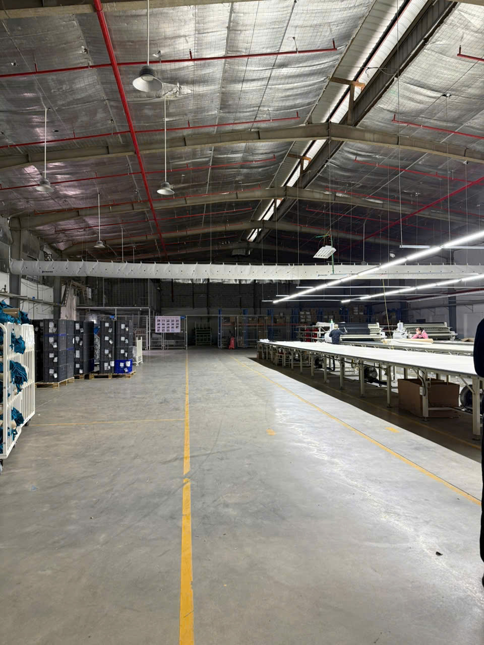 CHO THUÊ KHO XƯỞNG 2.600M² TẠI TÂN DÂN, KHOÁI CHÂU, HƯNG YÊN – PCCC TỰ ĐỘNG. 2