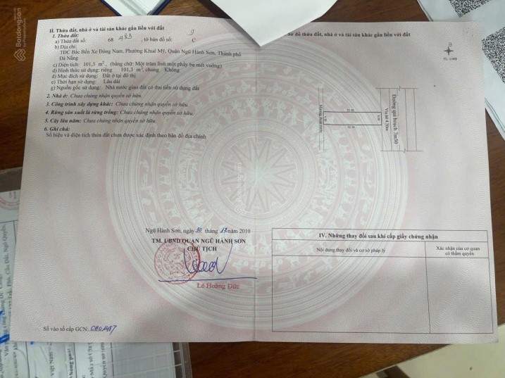 240m2/24 tỷ.Đất 2 M tiền, đường Nguyễn Cơ Thạch và Hoàng Công Chất,Sát bãi tắm Sơn Thủy 2