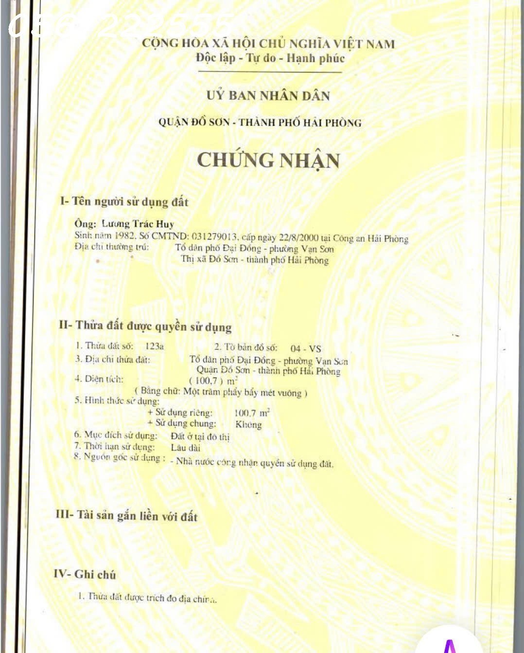 Bán đất mặt đường Hoàng Kim Giao, Hải Sơn, Đồ Sơn - Vị trí không ngập lụt - ZALO 0567 222 555 2