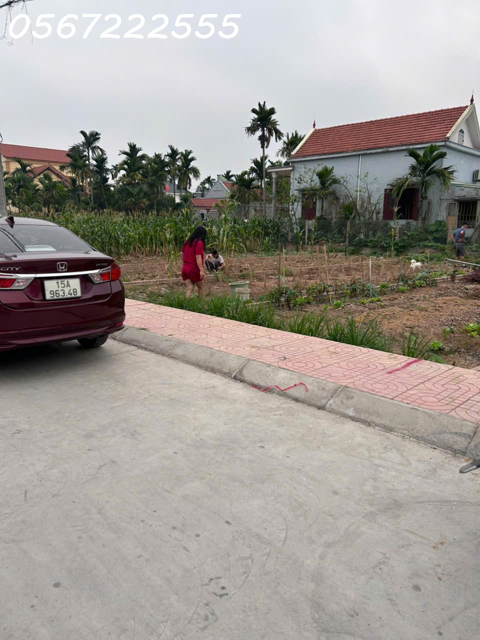 Bán đất nhà vườn mặt đường trục thôn Kính Trực, Tân Phong chỉ 1,9xx tỷ - ZALO 0567 222 555 3