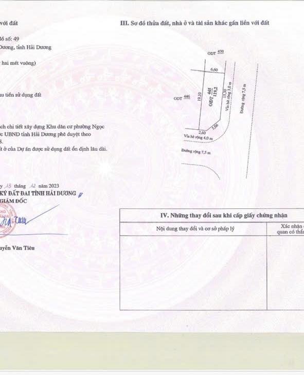 Bán lô đất góc cực rẻ KDC Ngọc Châu Đồng Triều, TP Hải Dương, 119.2m2, chỉ 4x triệu/m2 2