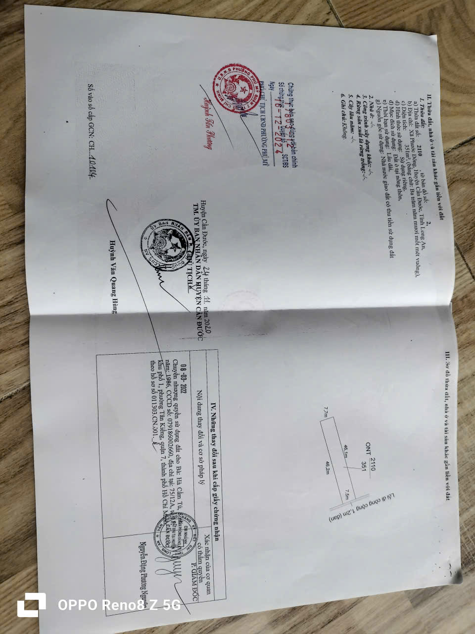 Chủ cần bán gấp nhà vườn 351m2 mt đường 7m xã Tân Lân giá rẻ 2 tỏi 7 4