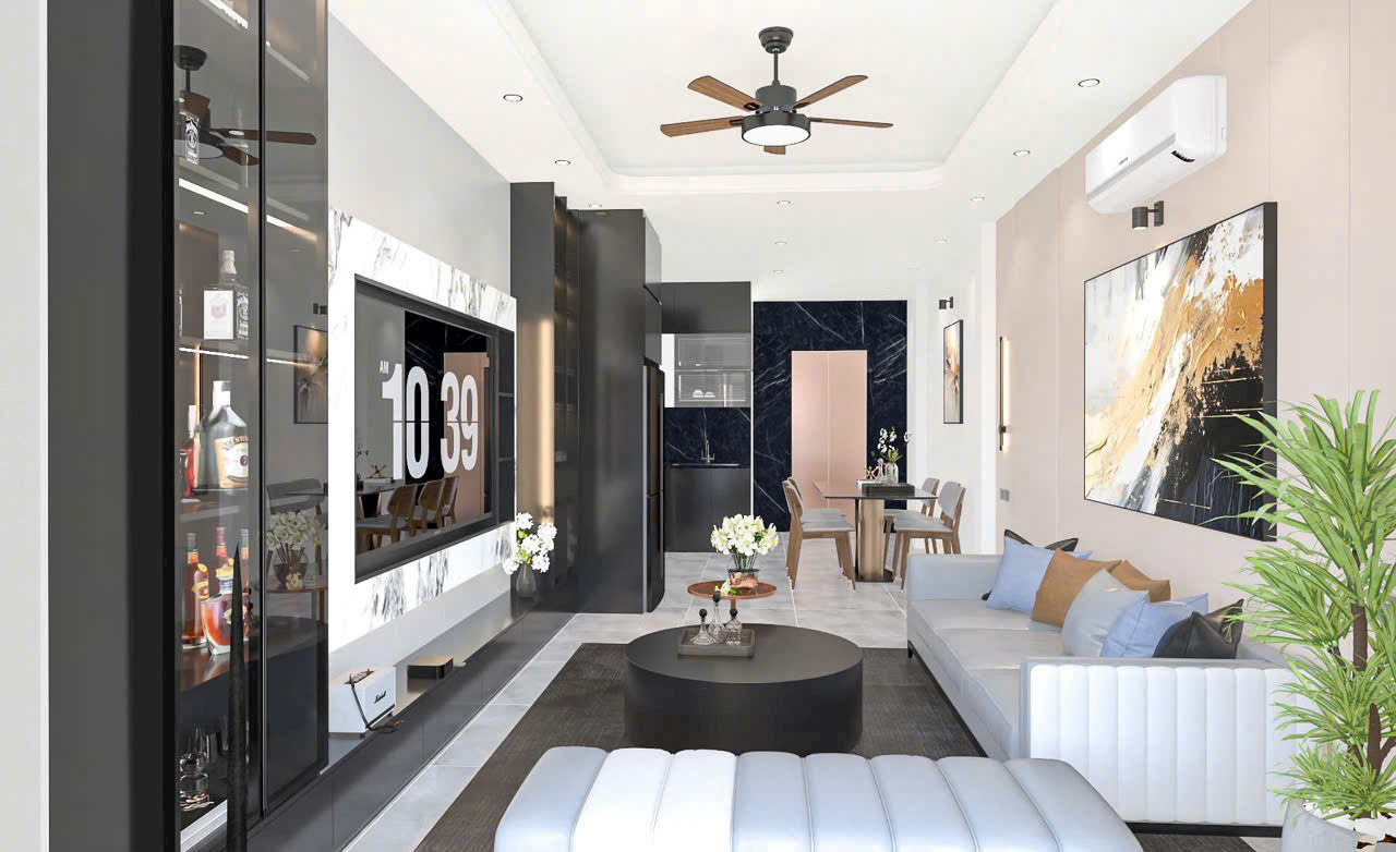 NHÀ ĐẸP KHU PHÂN LÔ QUÂN ĐỘI 918 PHÚC ĐỒNG LONG BIÊN - XÂY 7 TẦNG THANG MÁY. 4