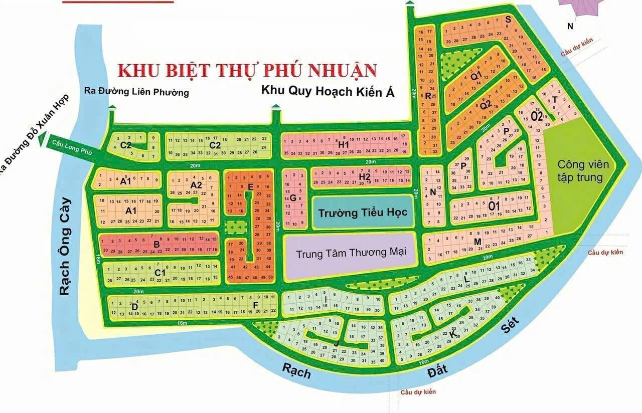 Lô đất KDC Phú nhuận phước long B DT 300m vị trí đẹp giá tốt 3