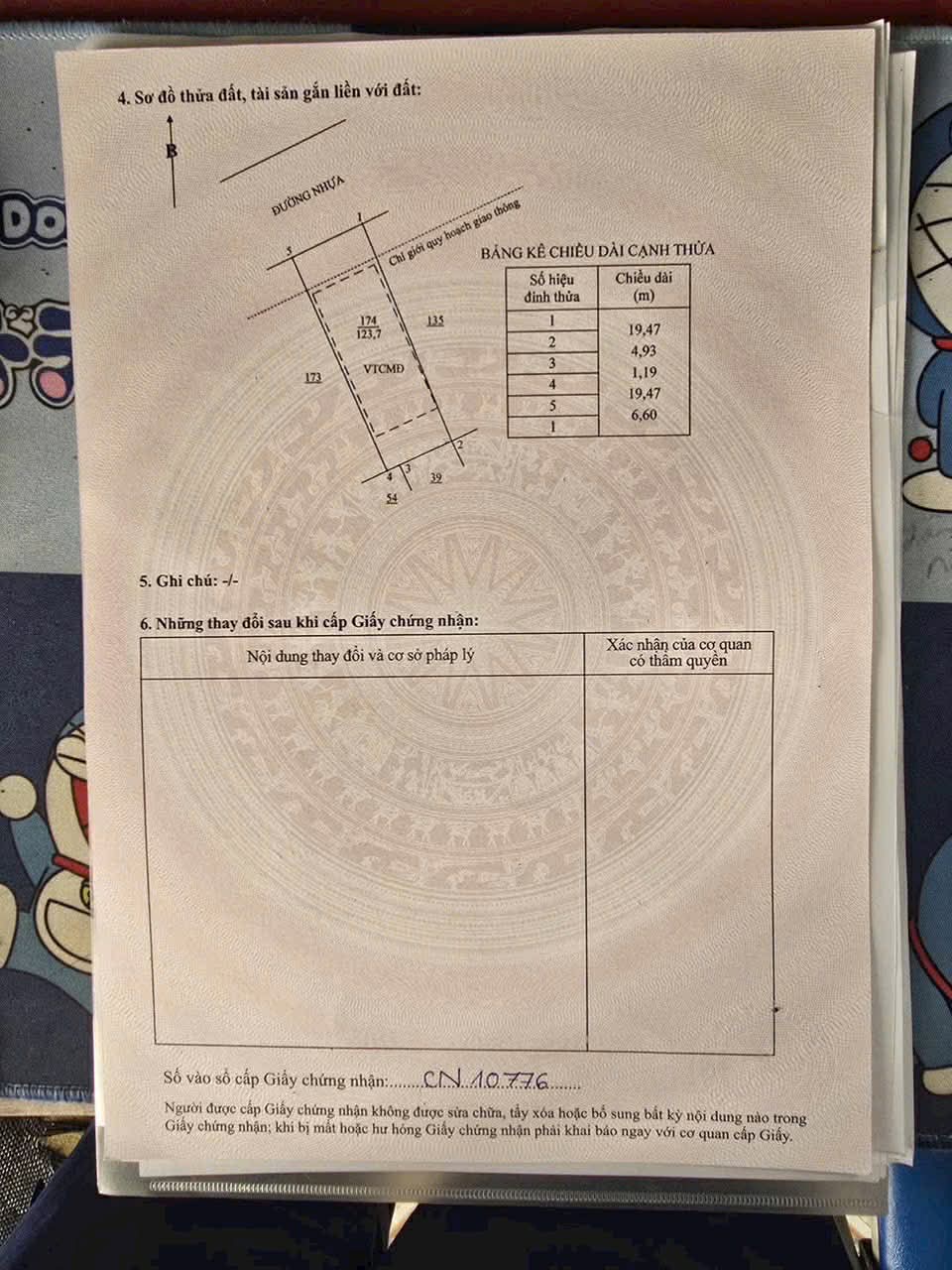 Cần bán Đất đường Võ Văn Kiệt, Xã Lộc An, Diện tích 124m², Giá 1.23 Tỷ 2