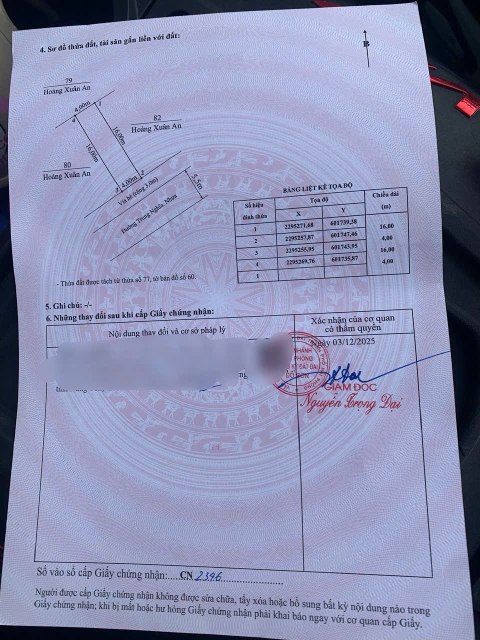 [1.6x tỷ] Lô đất mặt đường Trung Nghĩa kinh doanh tốt hướng Đông Nam - ZALO 0567 222 555 4