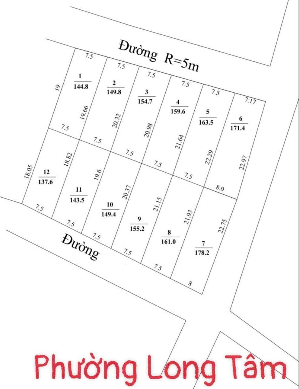 MỞ BÁN 12 LÔ F0 – TRUNG TÂM PHƯỜNG LONG TÂM – GIÁ TỐT ĐẦU TƯ 5