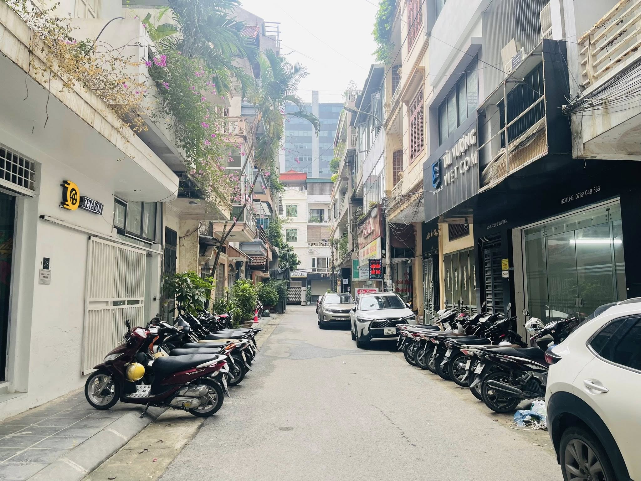 BÁN NHANH NHÀ LÊ VĂN THIÊM, DT65M2 MT6.2M, PHÂN LÔ VỈA HÈ, OTO TRÁNH KINH DOANH VP, 31.X TỶ