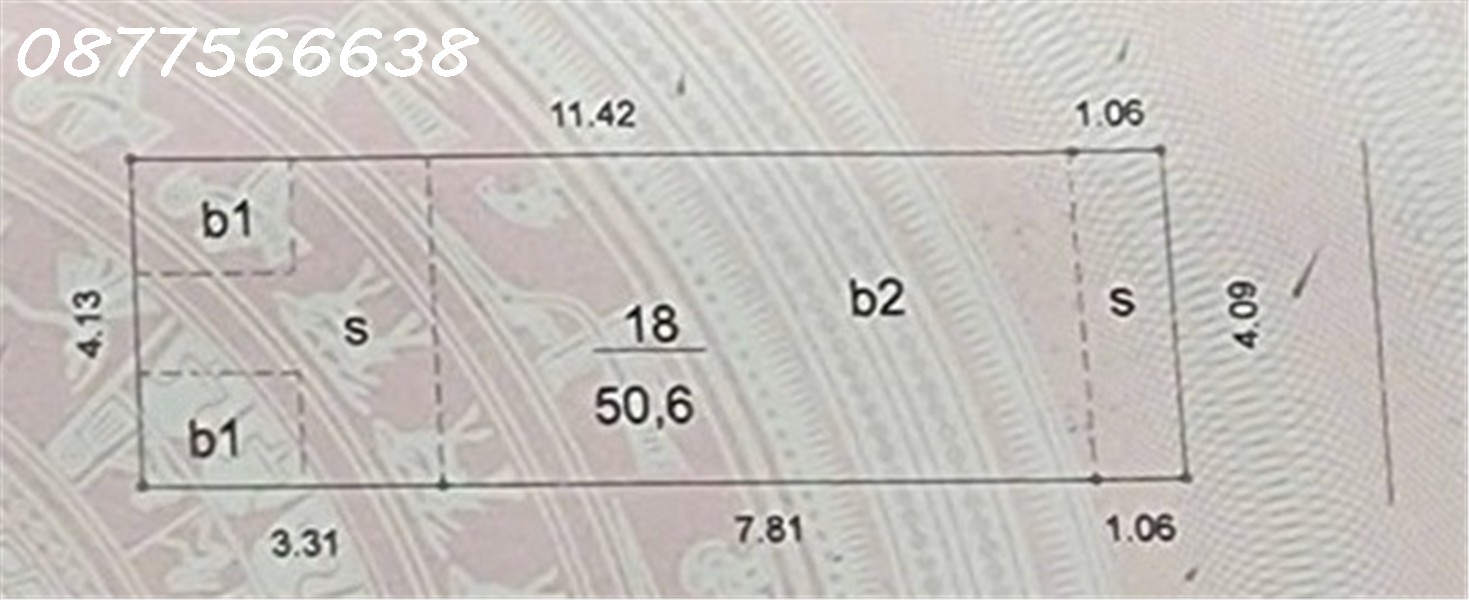 TÂN MAI - VÀNH ĐAI 2.5 - 1 NHÀ RA PHỐ - 60M 3T MT 4.2M - SỔ NỞ HẬU 4