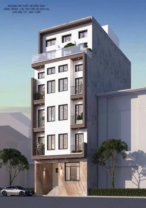 Bán nhà Hoàng Hoa Thám 122m 5 tầng thang máy 25 phòng cho thuê giá 31.5 tỷ 2