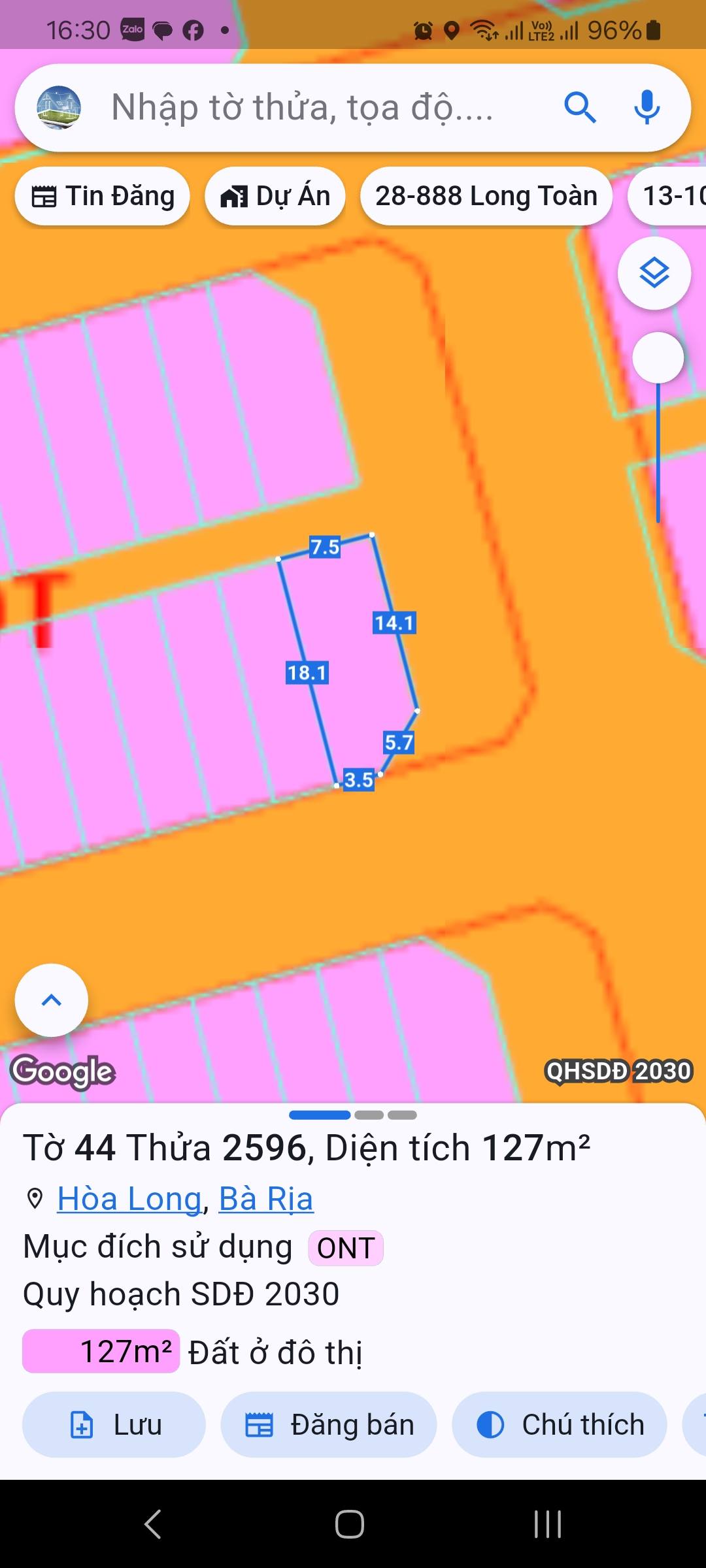 LÔ GÓC TÁI ĐỊNH CƯ HÒA LONG – VỊ TRÍ ĐẸP, GIÁ TỐT 5