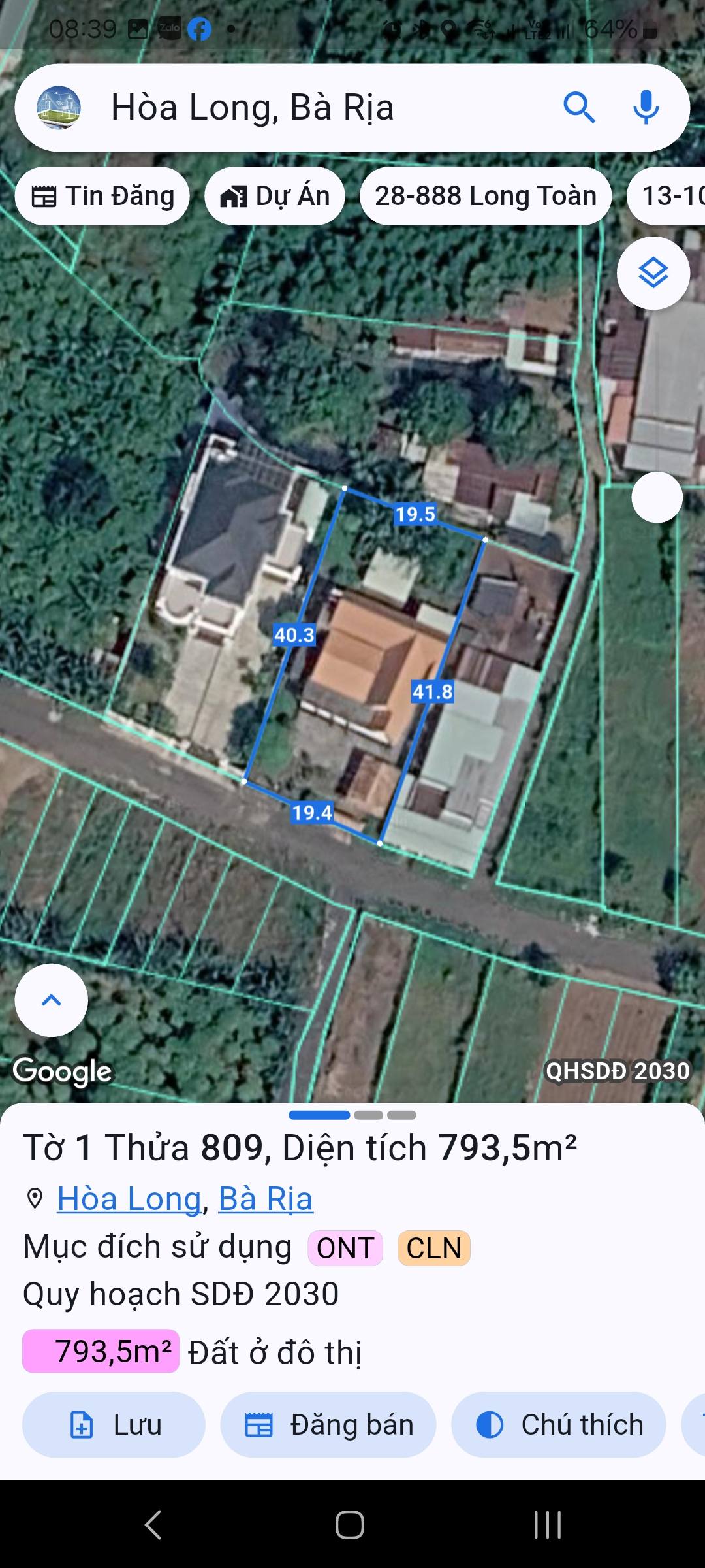 Cần bán nhà mái thái mặt tiền đường nhựa - Hòa Long (Phường Tam Long, TP.HCM) 4