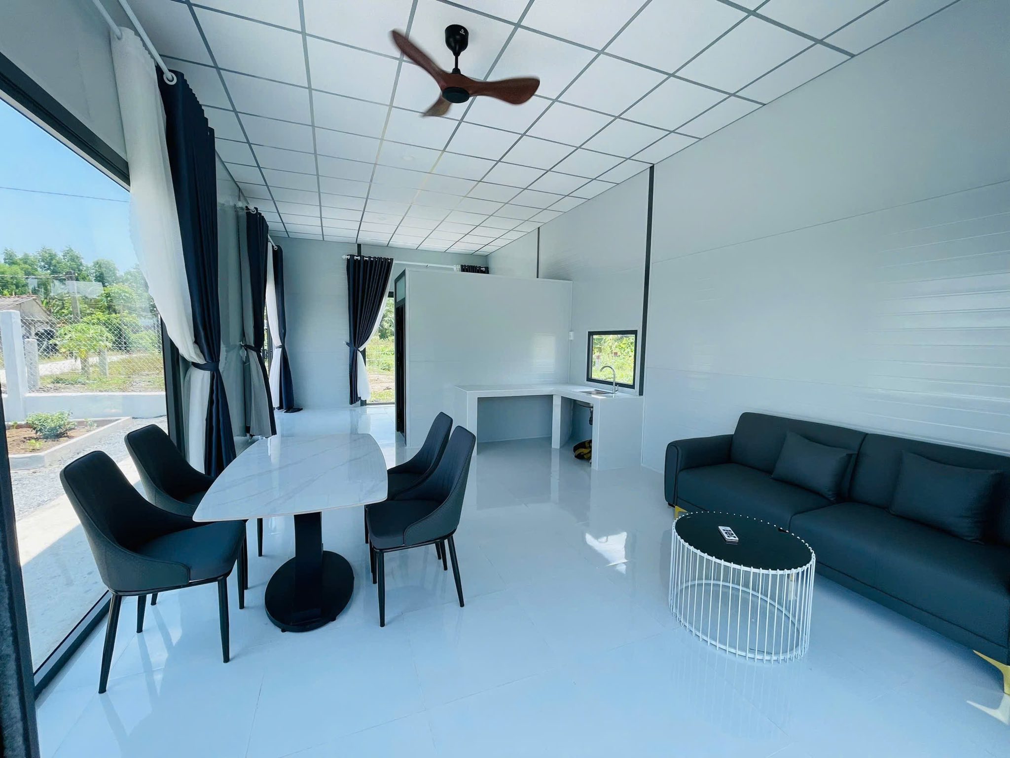 Bán nhà vườn mt đường Nguyễn Thị Tầm, Bình Lãng, Tân Trụ dt 166m2 full thổ giá 1,11 tỷ 4