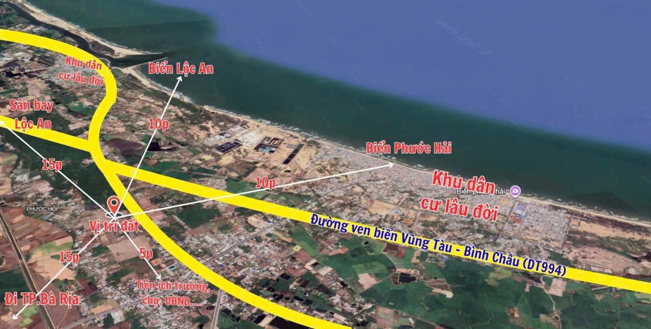 Cần bán Đất đường 16, Xã Long Điền, Diện tích 100m², Giá 0850 Triệu 4