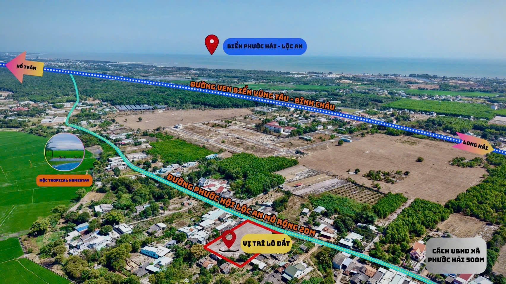 SỞ HỮU ĐẤT GẦN BIỂN PHƯỚC HẢI CHỈ 1KM – CƠ HỘI KHÔNG LẶP LẠI