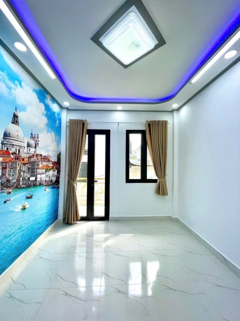 GIÁP CHỢ BÌNH TRỊ ĐÔNG 27M2 2 TẦNG SHR HOÀN CÔNG ĐỦ KO QH CHỈ 3.45 TỶ 9