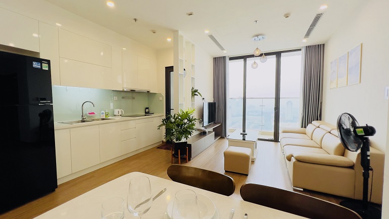 Cho thuê Căn hộ chung cư đường Phạm Hùng, Phường Yên Hòa, Diện tích 70m², Giá 28.6 Triệu/tháng 5