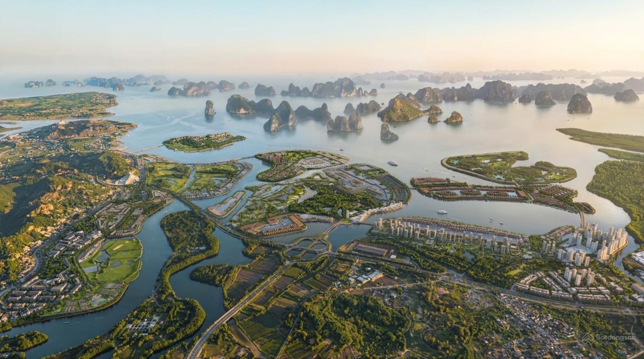 Bán biệt thự song lập Vinhomes Global Gate Hạ Long, view quan kỳ quan thế giới. DT 162m², mặt tiền