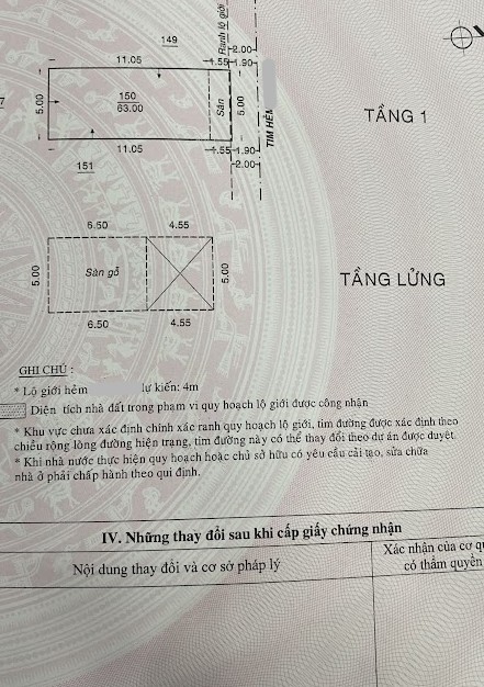 63m2 ÂU CƠ HẺM 4M, 5 X 12.6m, HƠN 5 TỶ