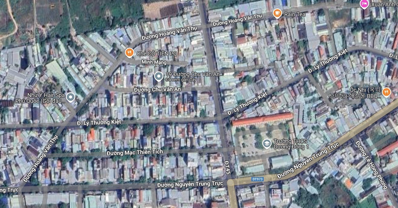 Bán đất full thổ mặt tiền Chu văn an, Dương đông - giá thương lượng