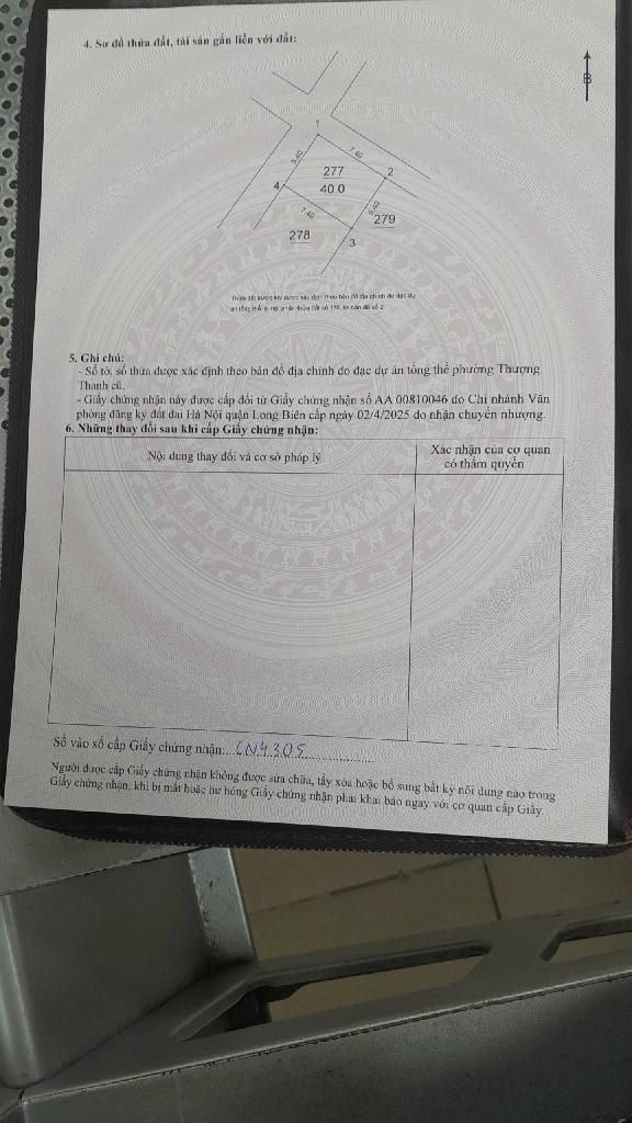 Bán lô đất thượng thanh, thanh am, lô góc oto tải vào. 40m x 5m hơn 8t còn tl 2