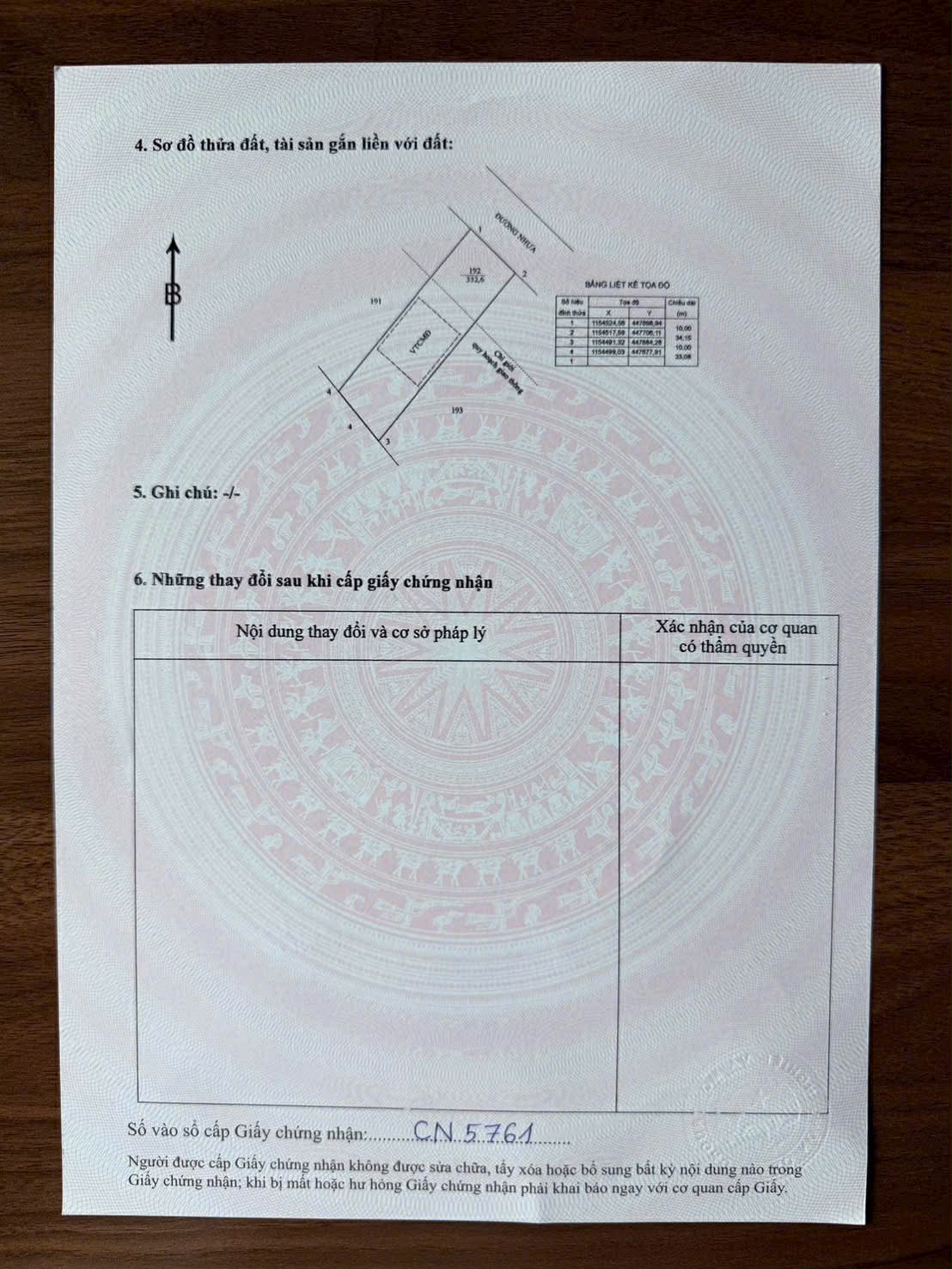 Cần bán Đất đường Tỉnh lộ 44B, Thị trấn Phước Hải, Diện tích 332m², Giá 1.3 Tỷ