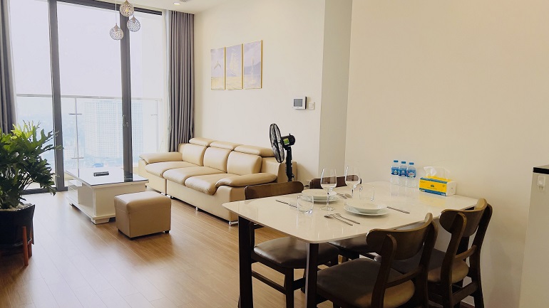 Cho thuê Căn hộ chung cư đường Phạm Hùng, Phường Yên Hòa, Diện tích 70m², Giá 28.6 Triệu/tháng 8