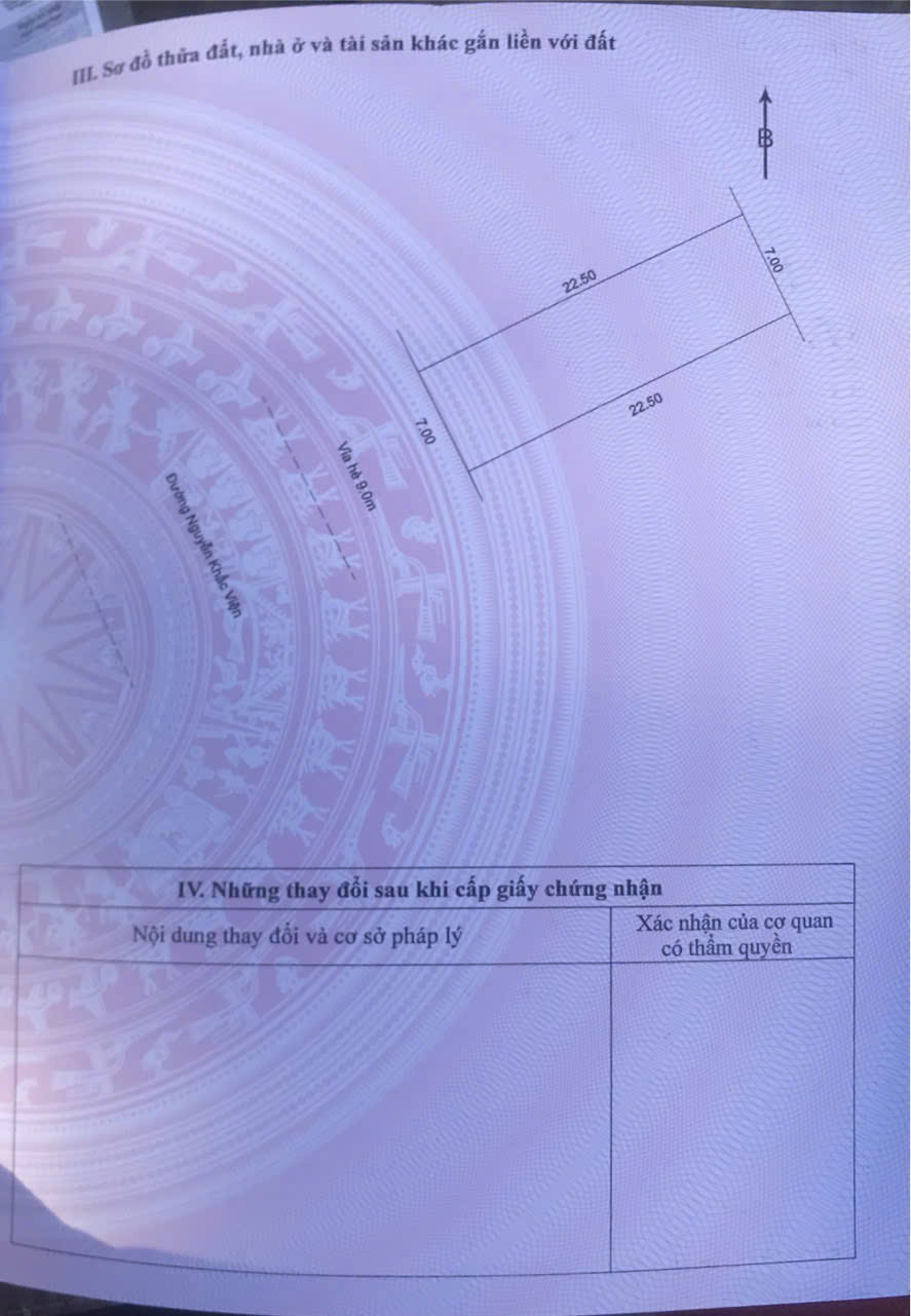 21 tỷ,157,5m2.Đất đường Nguyễn Khắc Viện rông 15m,Sát đường Minh Mạng, nhìn biển Sơn Thủy 2