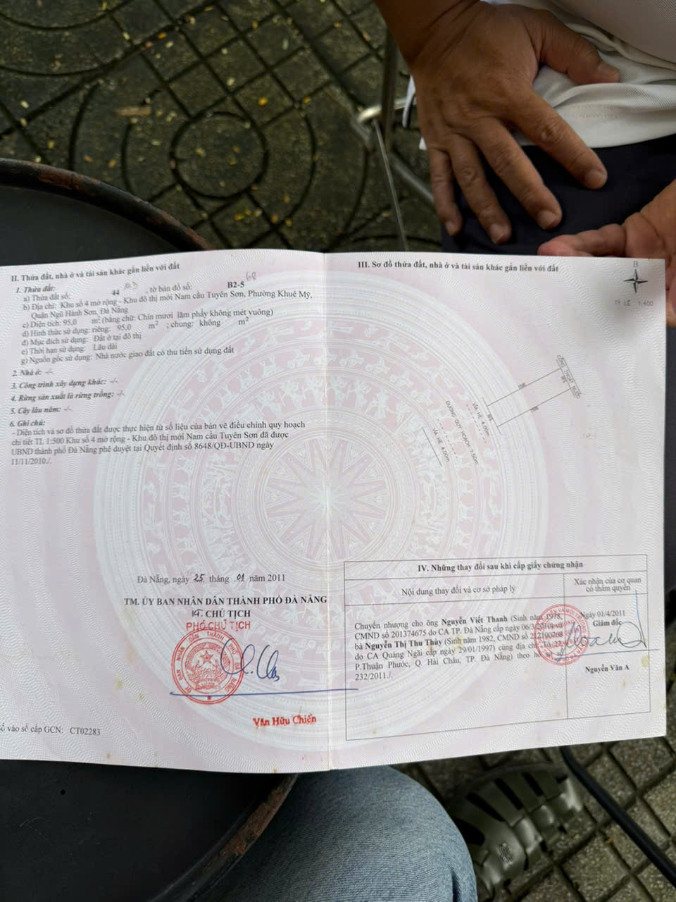 Cần bán Đất đường Tuy Lý Vương, Phường Hòa Hải, Diện tích 95m², Giá 8.2 Tỷ 2