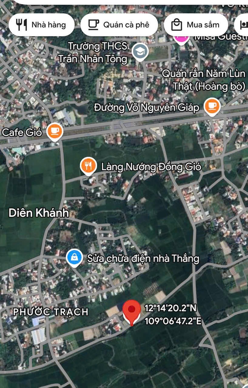 Bán đất Diên An giá rẻ full thổ cư mặt đường bê tông rộng 5.5m ô tô thoải mái 6