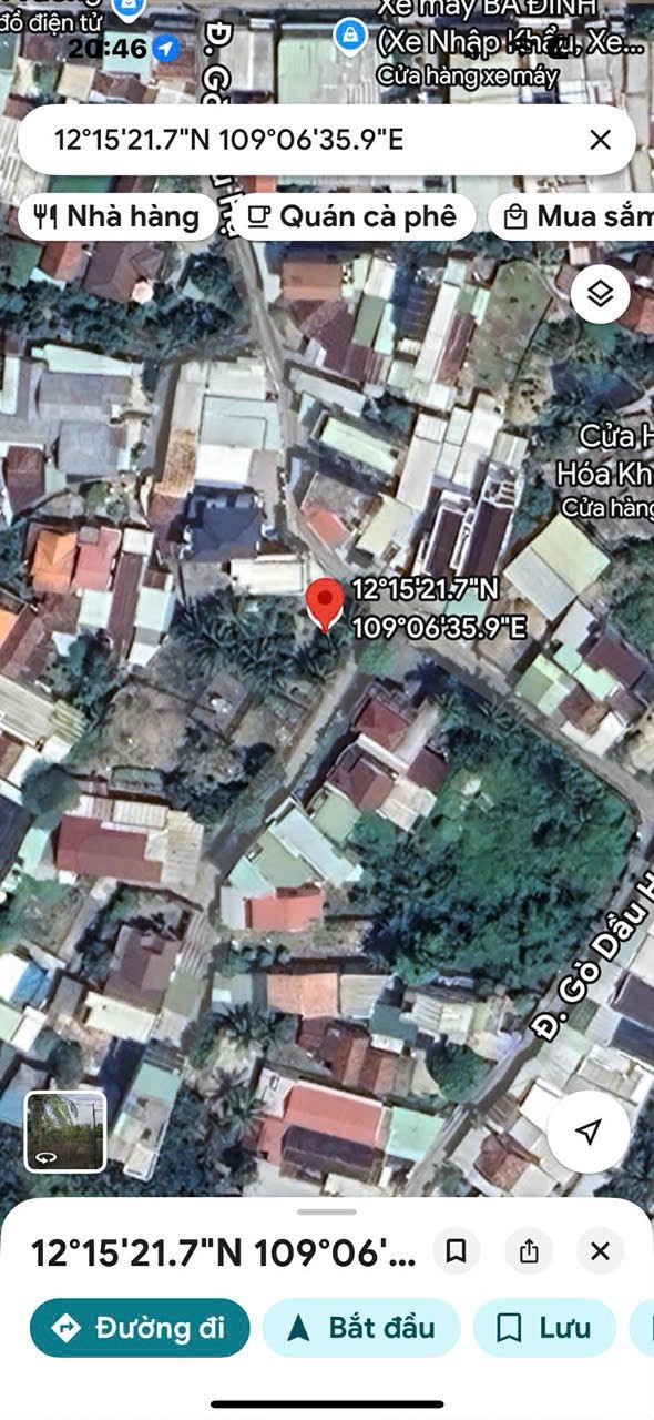 Bán lô góc mặt tiền đường Gò Dầu Hạ - Diên An - Diên Khánh sát bên 23/10 5