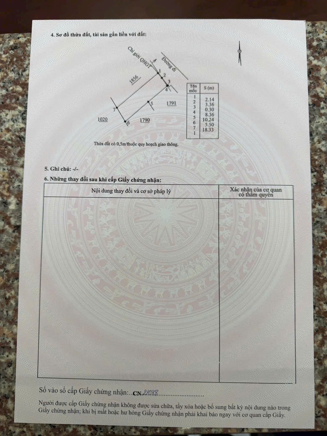 Bán đất Diên Phước full thổ cư mặt tiền đường Phước Tuy 9