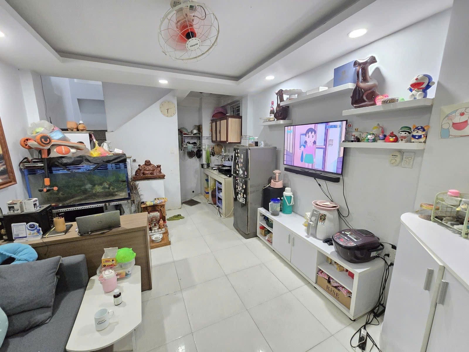 NHÀ 3 TẦNG SỔ RIÊNG HOÀN CÔNG – HẺM 8M ĐẬU Ô TÔ 24/7 – KO QUY HOẠCH KO LỘ GIỚI 3