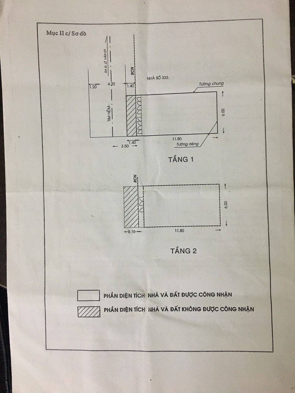 Cần bán Nhà ở, nhà cấp 4, nhà hẻm đường Lê Văn Sỹ, Phường 1, Diện tích 71m², Giá 12.5 Tỷ