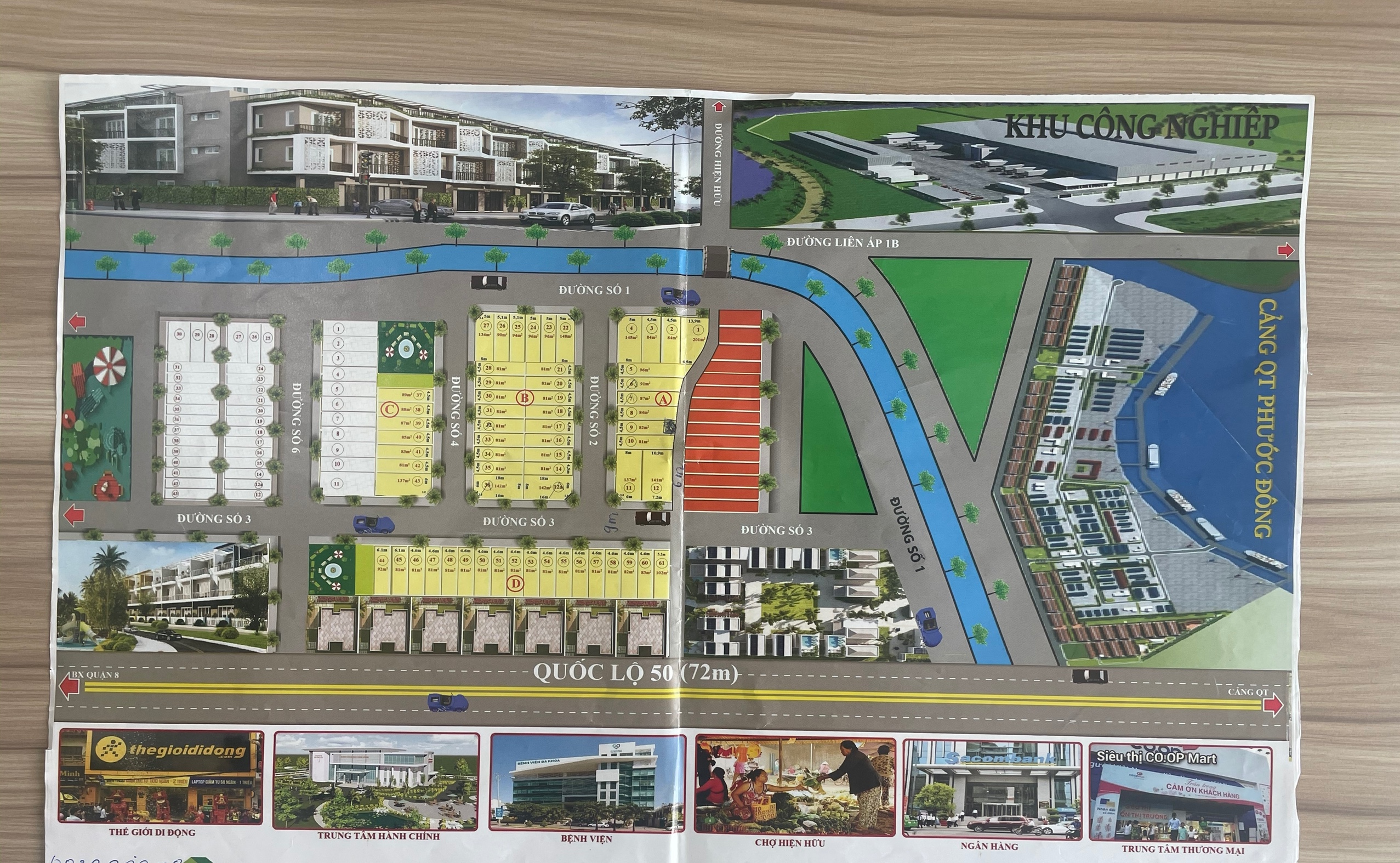 Đất nền 89m2 view công viên kdc Phước Đông garden giá xả lỗ 730tr 3