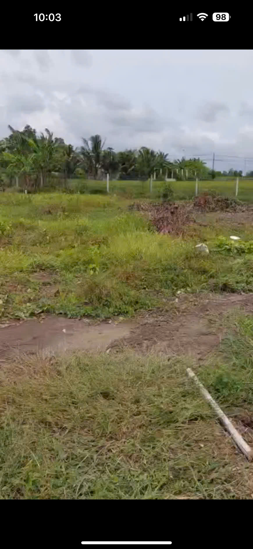 Đất nền thổ cư 150m2 mt đường xã Tân Lân giá rẻ đầu tư 450tr 2