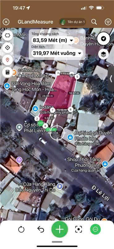 NGỘP BANK THANH LÝ GẤP – MẶT TIỀN LÊ LỢI TT HÓC MÔN – GIÁ CHỈ 9,6 TỶ 5