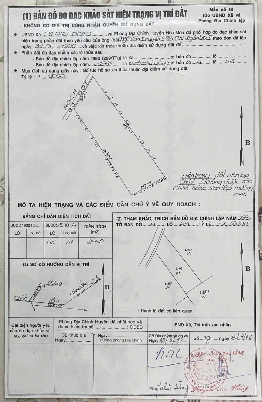 QUỸ ĐẤT VEN RẠCH SIÊU RỘNG – MT TL14 – 2.574M² HIẾM CÓ Q12.