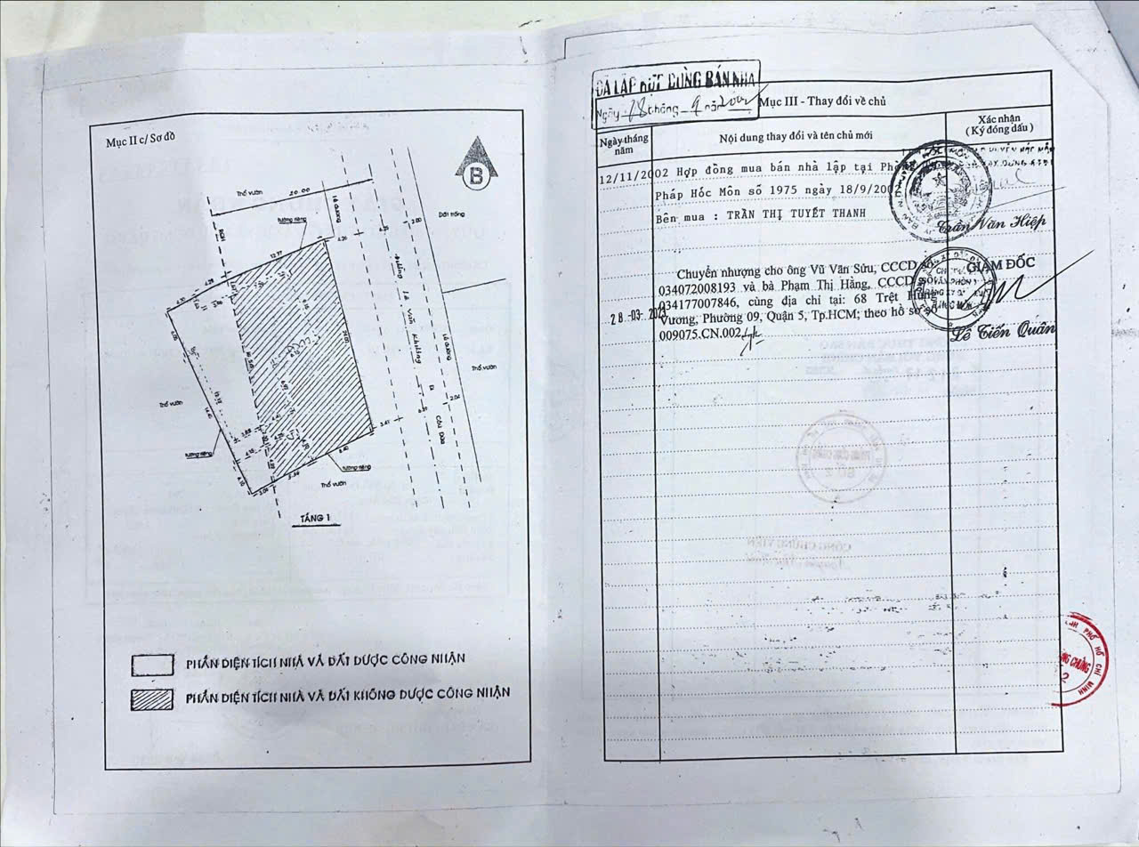 SIÊU PHẨM MT LÊ VĂN KHƯƠNG – NGANG 24M – QUỸ ĐẤT KHỦNG – CHỈ 22 TỶ 5