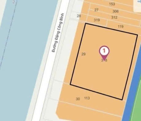 SIÊU PHẨM MT ĐẶNG CÔNG BỈNH – NGANG 61M – 3.341M² – CHỈ 16TR/M² 2