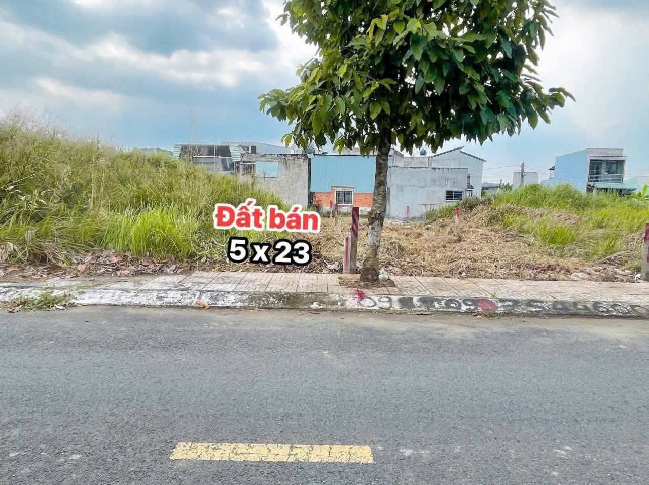 Bán nền thổ cư KDC Thắng Lợi dt 115m2 đường nhựa giá 1,45 tỷ 2