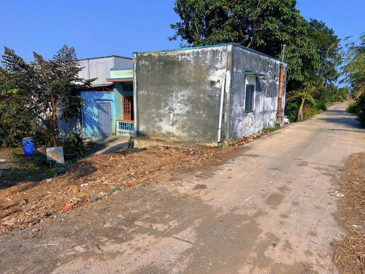 Bán đất vườn đường xe hơi view kênh Rạch Gõ, Thạnh Hòa 1097m2 hướng Tây Nam giá 1,25 tỷ 2