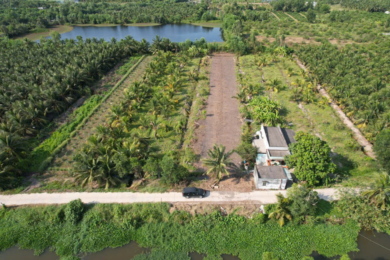 Bán đất vườn đường xe hơi view kênh Rạch Gõ, Thạnh Hòa 1097m2 hướng Tây Nam giá 1,25 tỷ 4